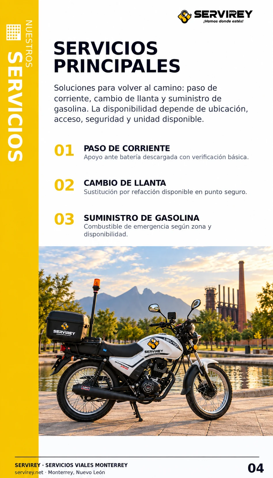 Servicios principales